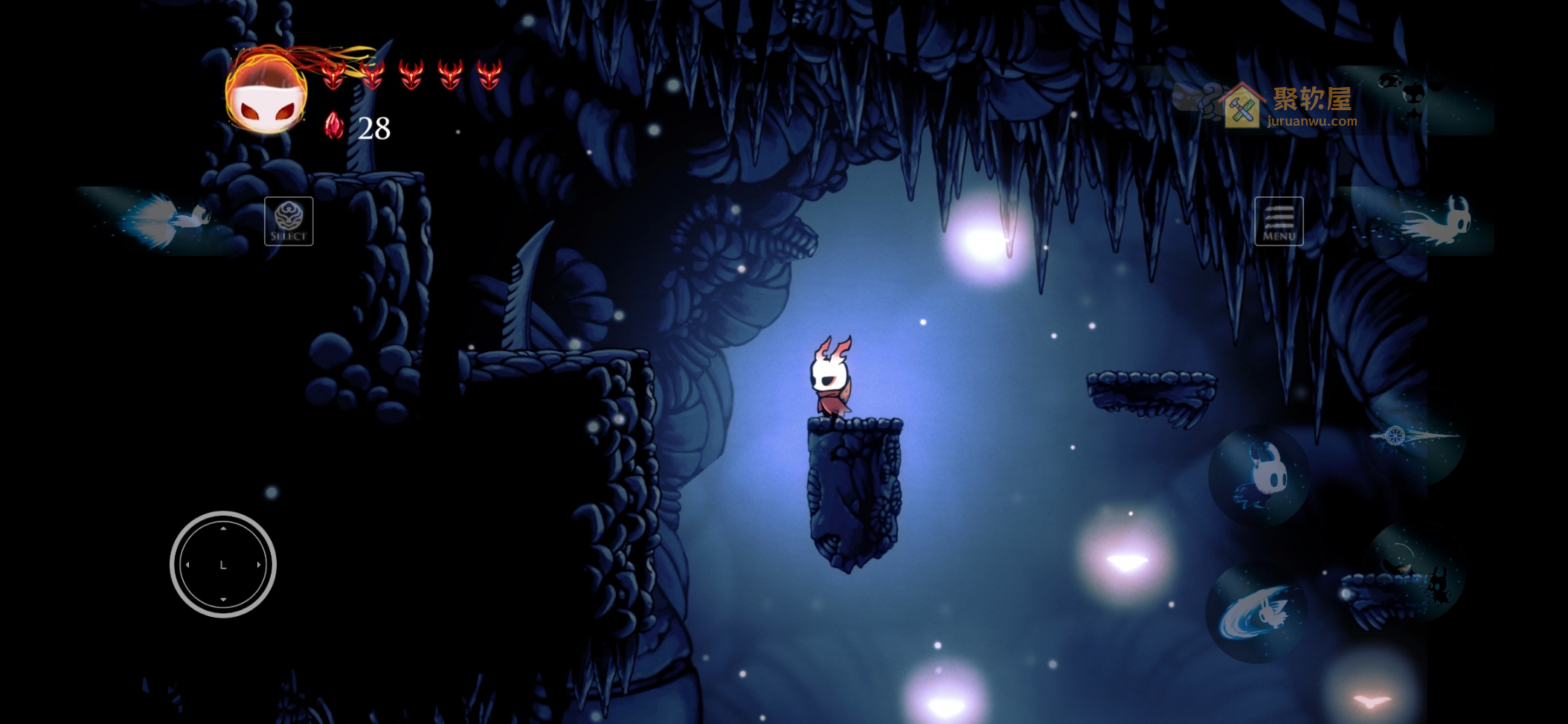 空洞骑士全DLC整合安卓中文版：Steam原作完美移植(支持手柄+自定义按键)